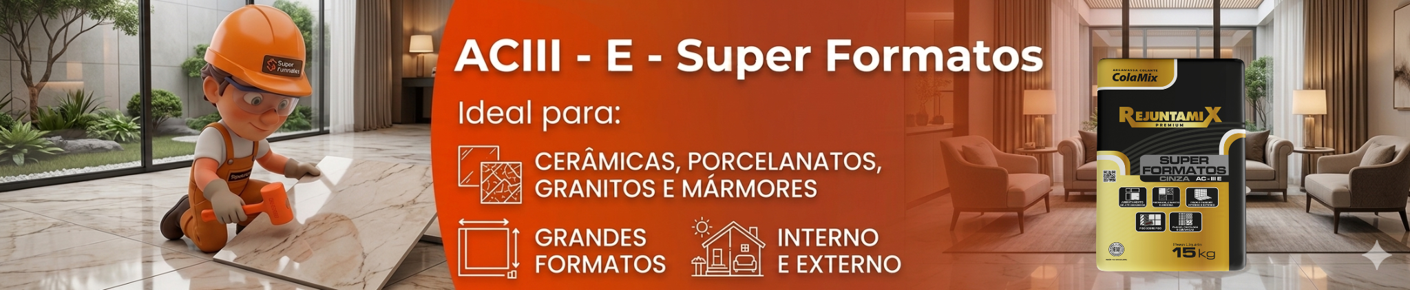 Banner Promocional Rejuntamix