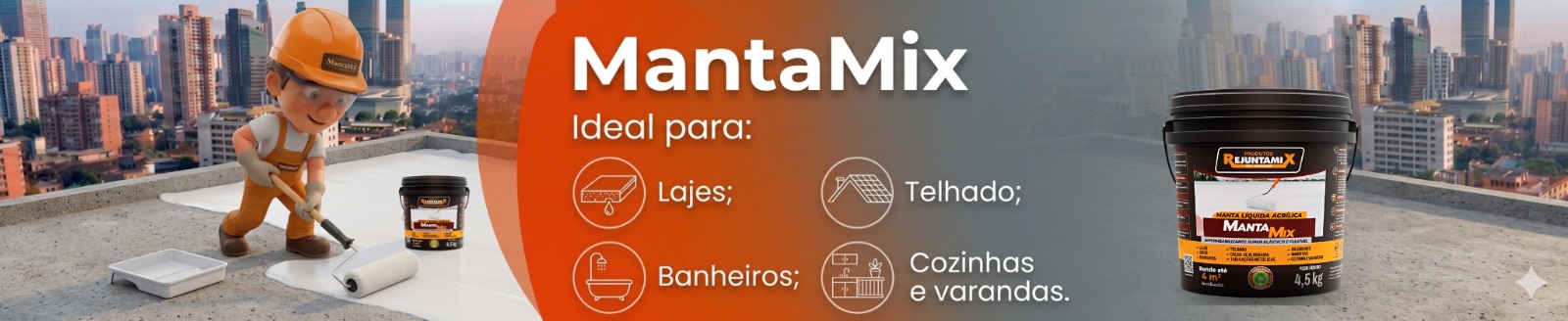 Banner Promocional Rejuntamix