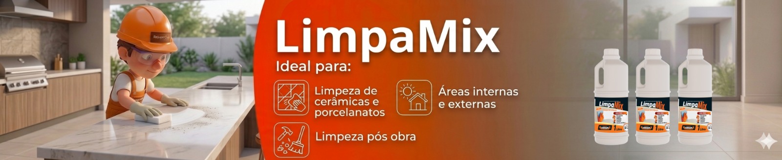 Banner Promocional Rejuntamix