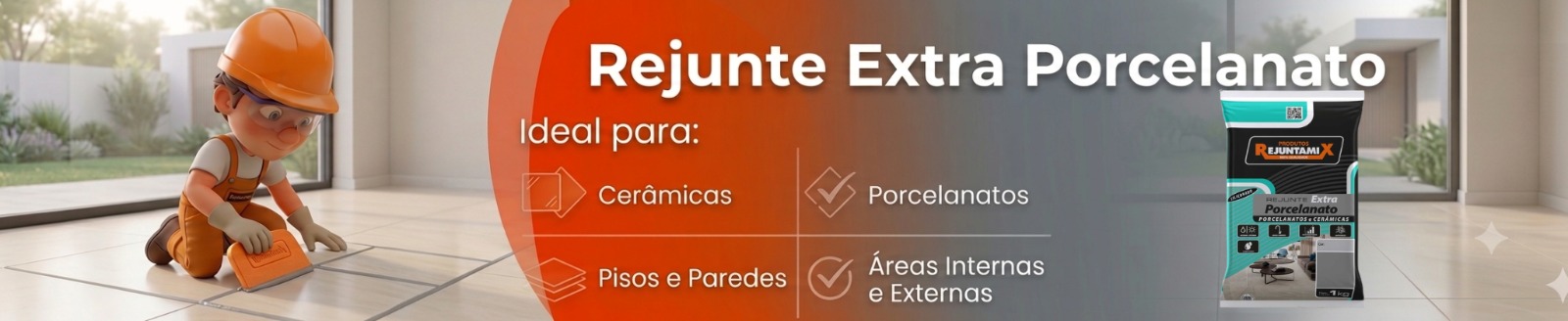 Banner Promocional Rejuntamix