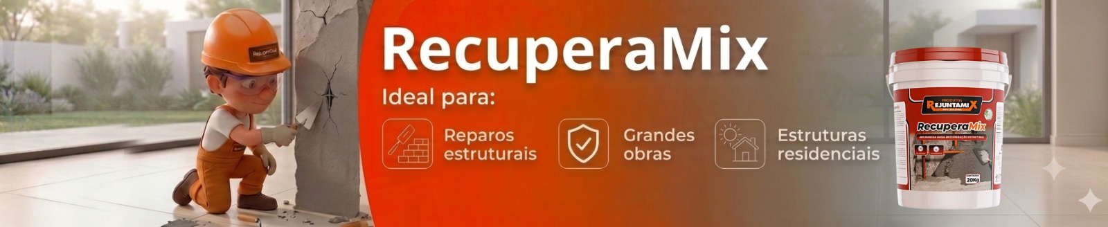 Banner Promocional Rejuntamix