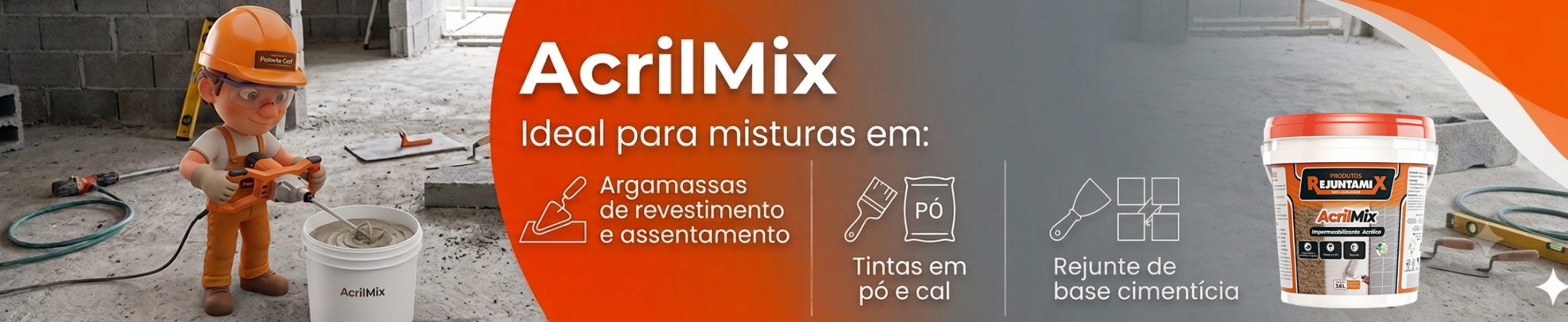 Banner Promocional Rejuntamix