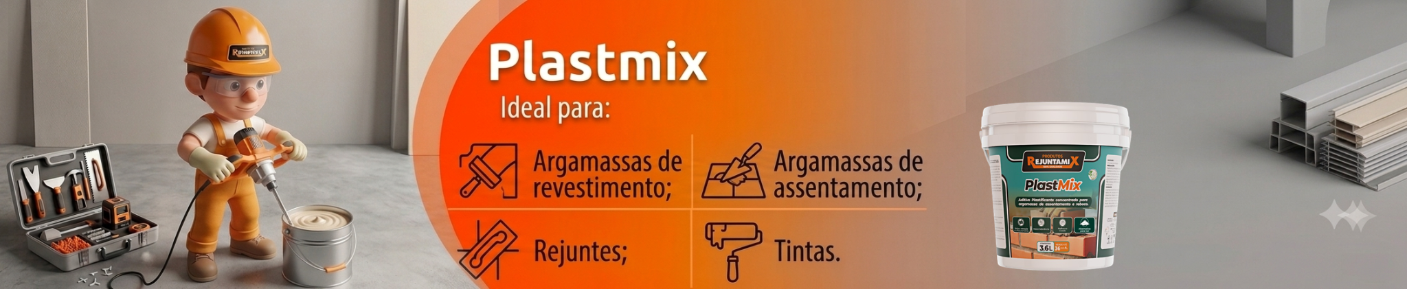 Banner Promocional Rejuntamix
