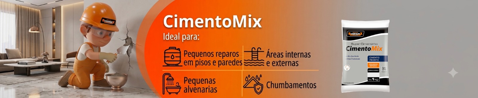 Banner Promocional Rejuntamix