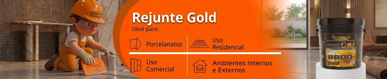 Banner Promocional Rejuntamix
