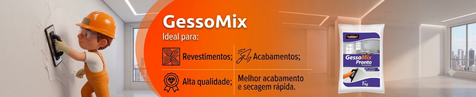 Banner Promocional Rejuntamix