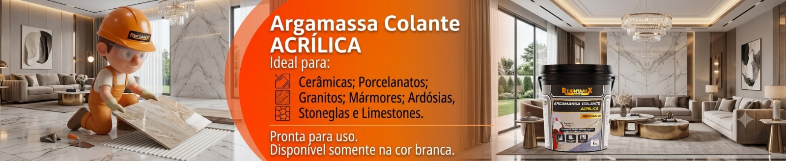 Banner Promocional Rejuntamix