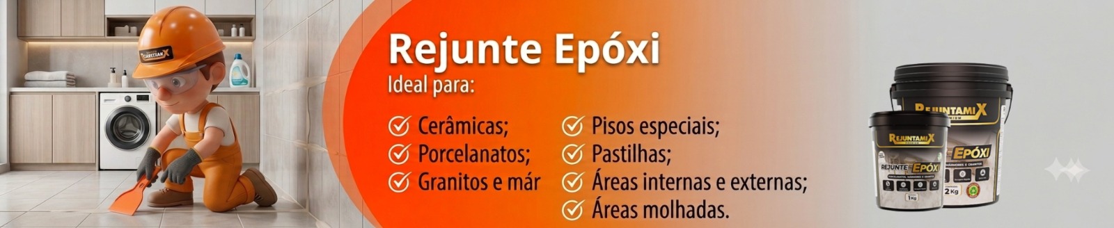 Banner Promocional Rejuntamix